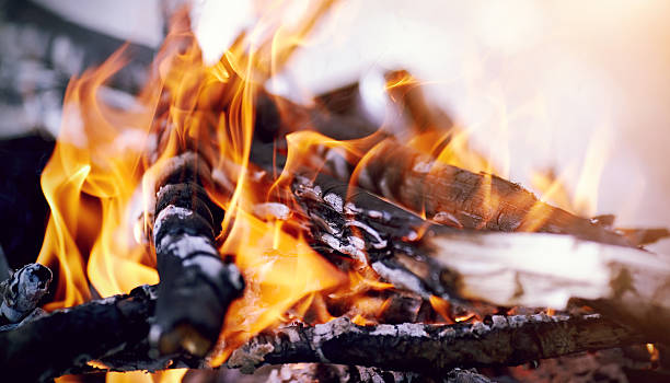 istock Flame of the bright burning fire 471829218