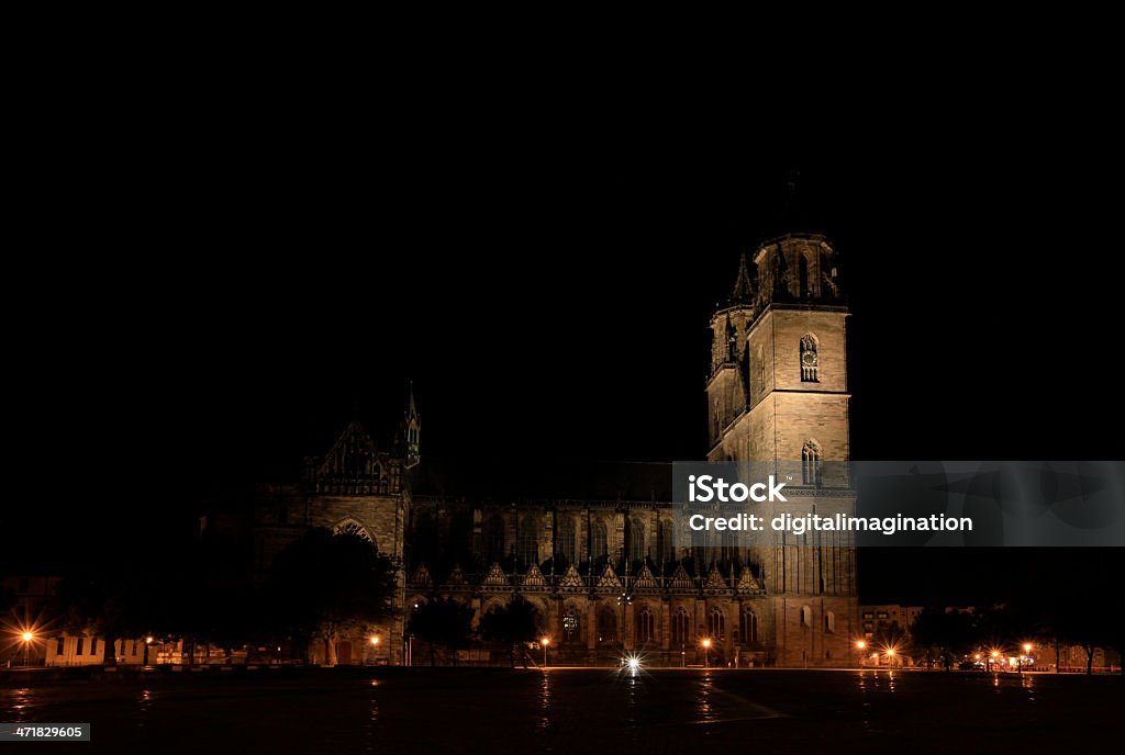 Catedral de Magdeburg - Foto de stock de Alemanha royalty-free