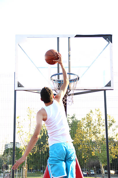 istock Young basketball player in action 471830189