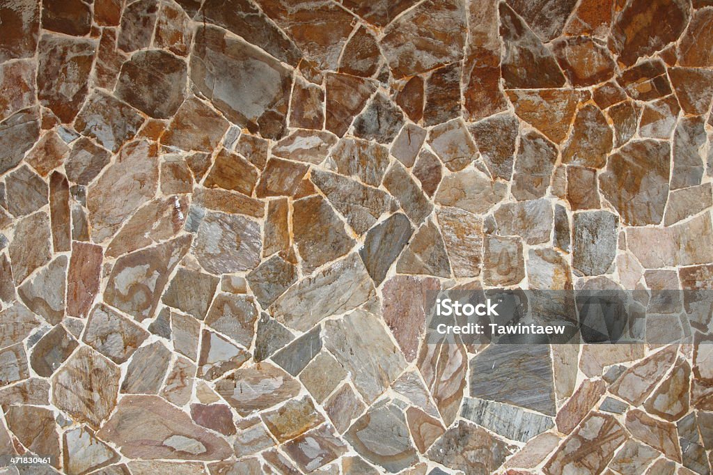 muro di pietra - Foto stock royalty-free di A forma di blocco