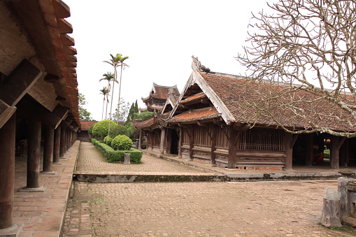 Keo Temple is a Buddhist temple in Vu Thu District, Thai Binh Province, Vietnam. The temple was constructed in 1061 under the Ly Dynasty near the Red River.