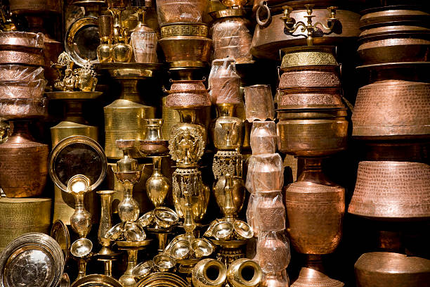 istock Brass Copper Craft Product Kathmandu Nepal 471832195