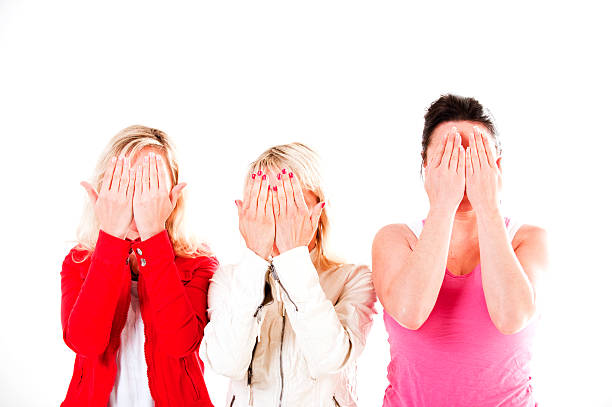 istock Women covering eyes with hands 471832317