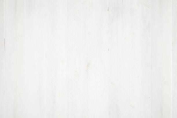 White painted wood background stock photo