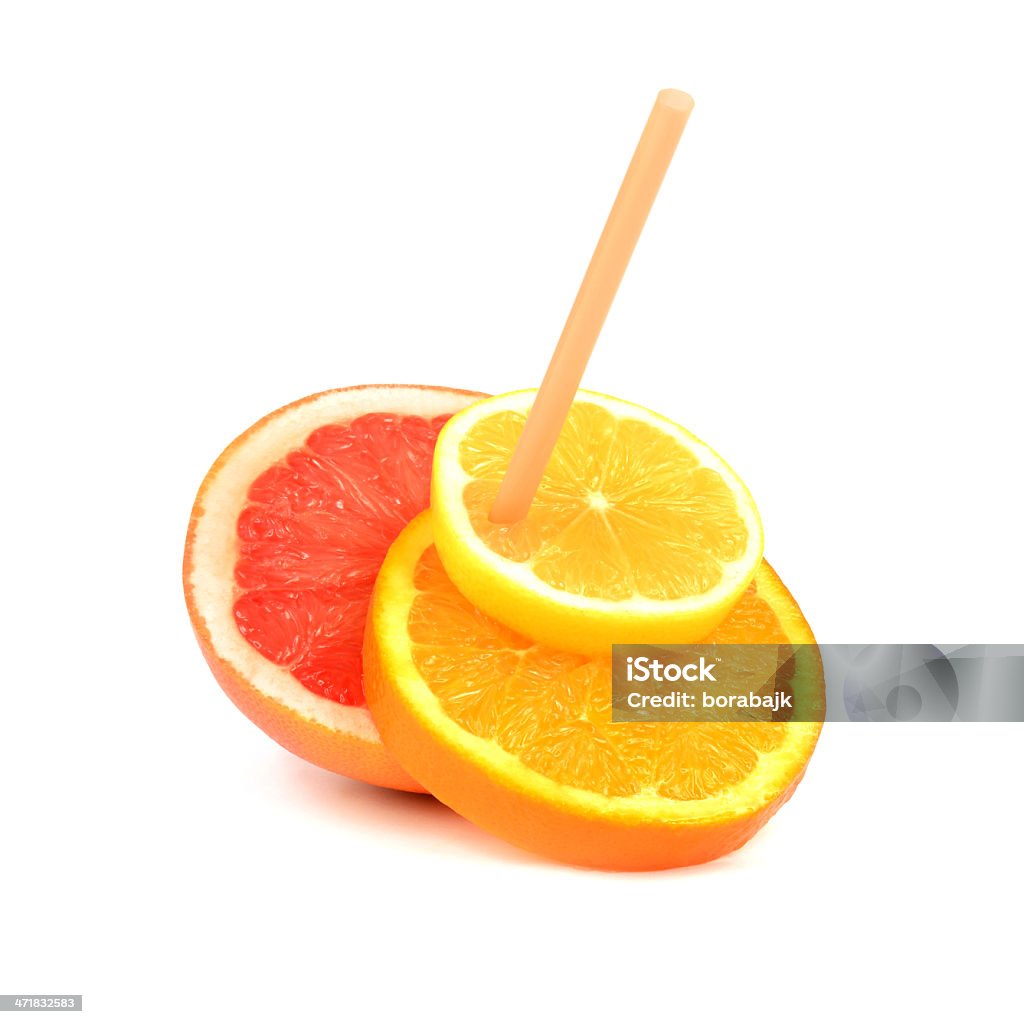 Mix di succo di limone fresco - Foto stock royalty-free di Agrume