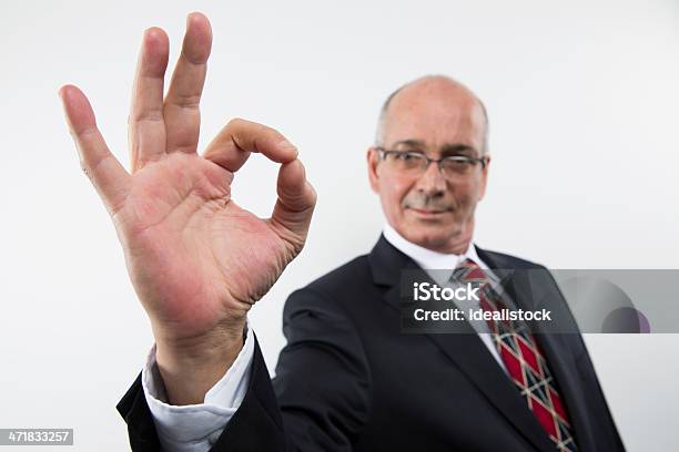 Businessman Ok Stock Photo - Download Image Now - Active Seniors, Adult, Adults Only