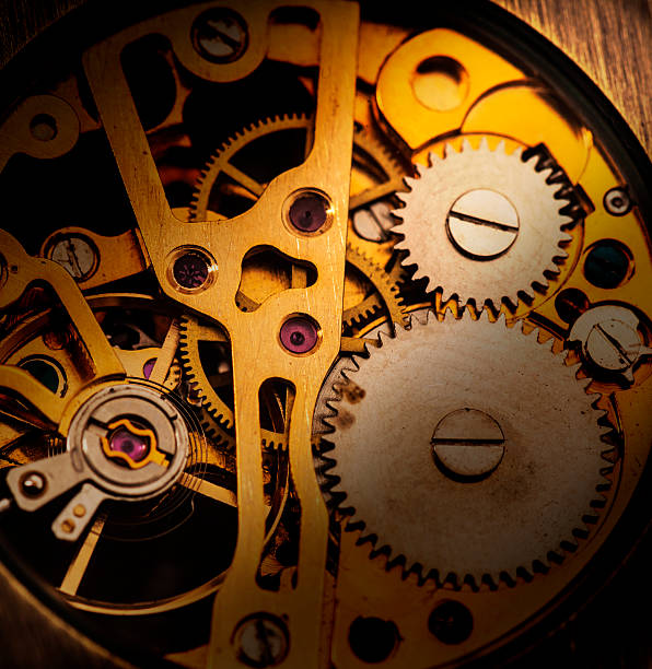 istock Mechanism of an old pocket watch 471833367