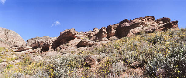 istock Sandstone of Mountain Bogdo. 471835369