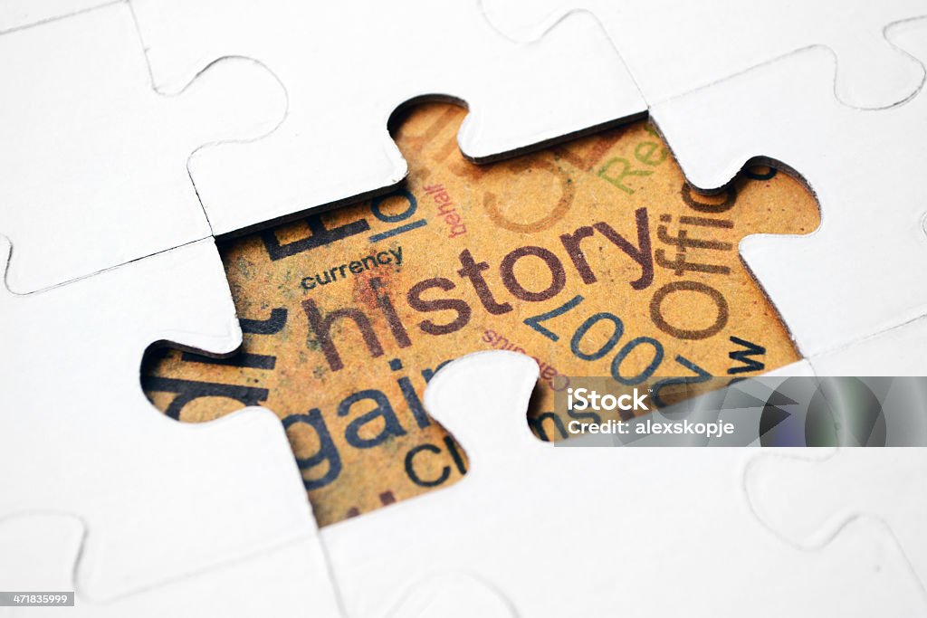 puzzle concepto de historia - Foto de stock de Creatividad libre de derechos