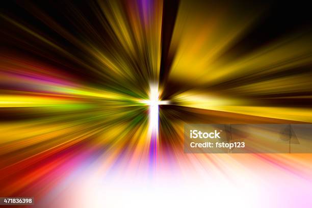 Religious Background Abstract Zoomed Blur Motion White Cross Christianity Stock Photo - Download Image Now