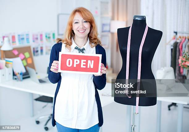 Woman Working Stock Photo - Download Image Now - 50-59 Years, Adult, Adults Only