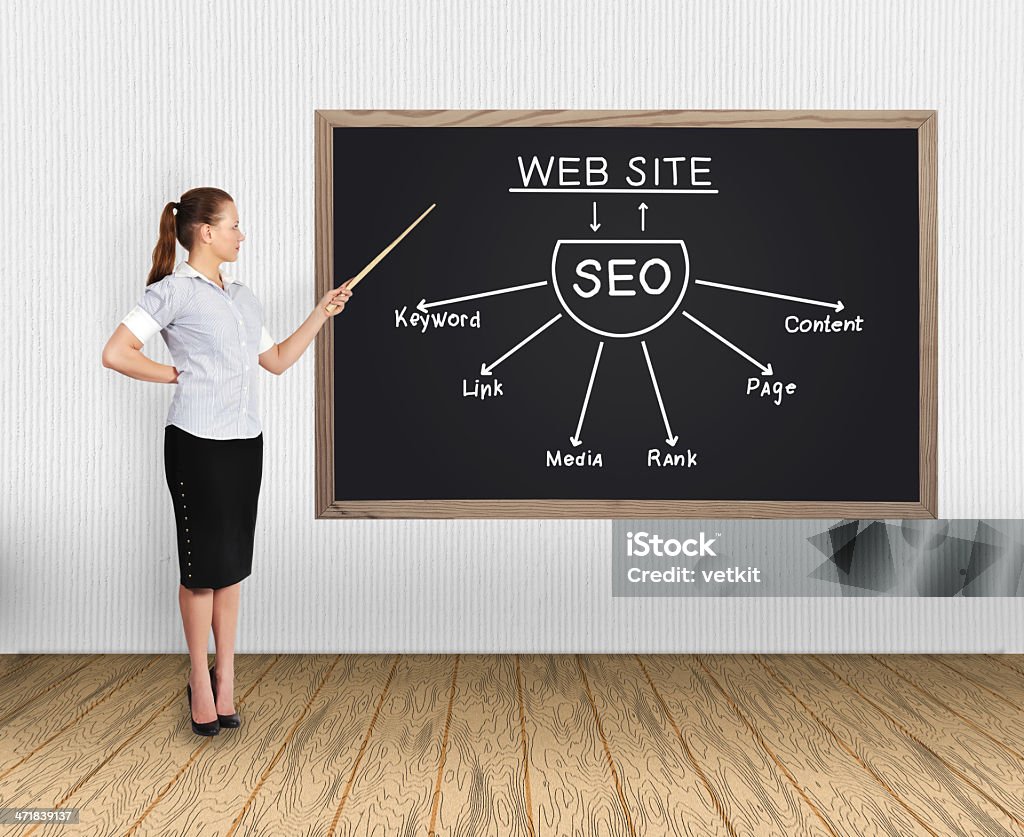 seo concept - Zbiór zdjęć royalty-free (Biznes)