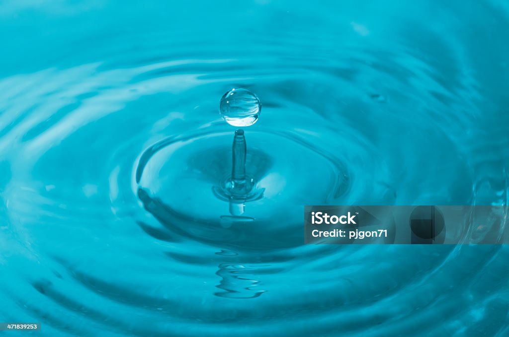 Chute d'eau tomber - Photo de Bleu libre de droits