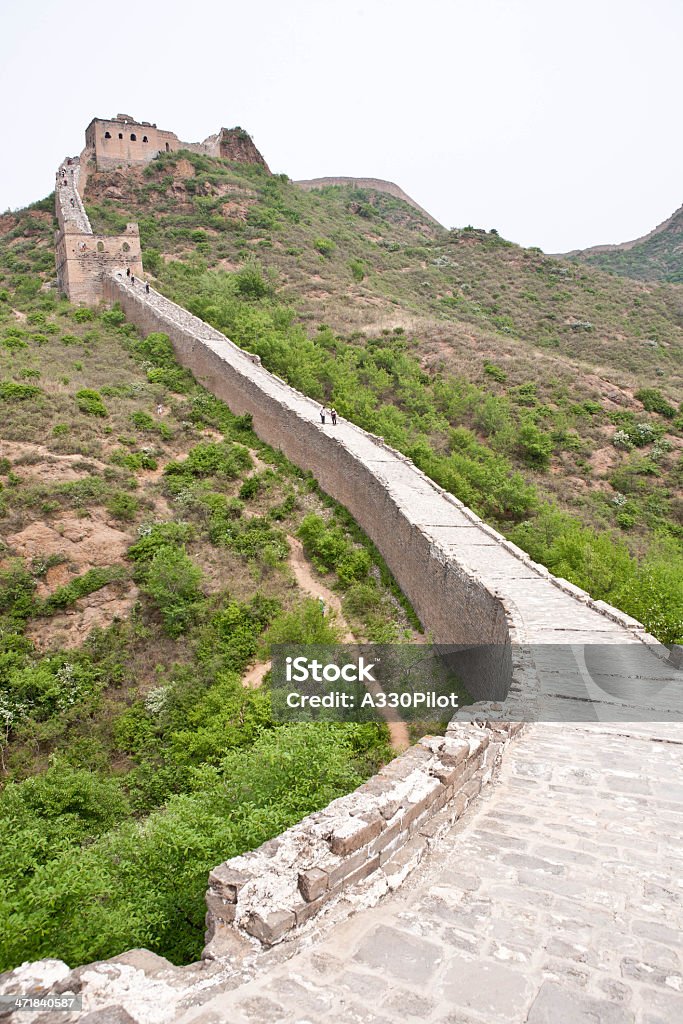 Grande Muraglia Cinese - Foto stock royalty-free di Ambientazione esterna