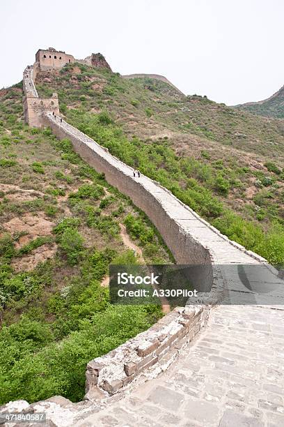Grande Muraglia Cinese - Fotografie stock e altre immagini di Ambientazione esterna - Ambientazione esterna, Antico - Condizione, Architettura