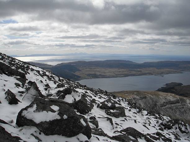 istock Snowy ascent of Ben More 471841458