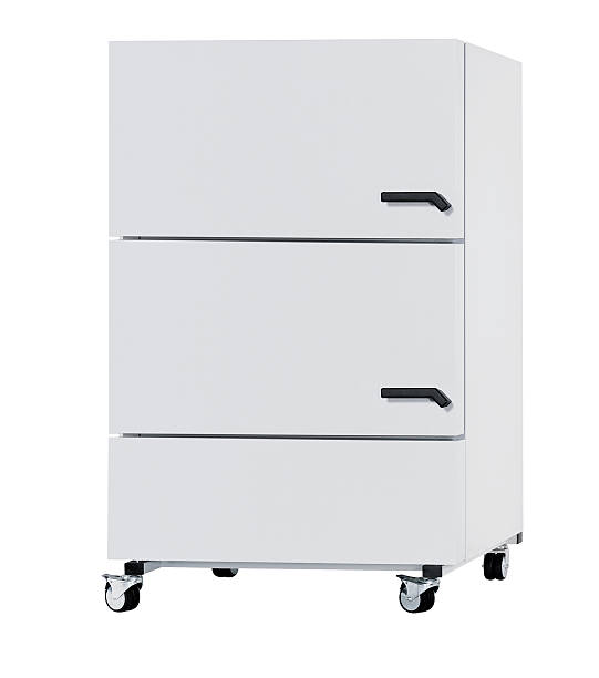 istock clipping path of the double door freezer 471842603
