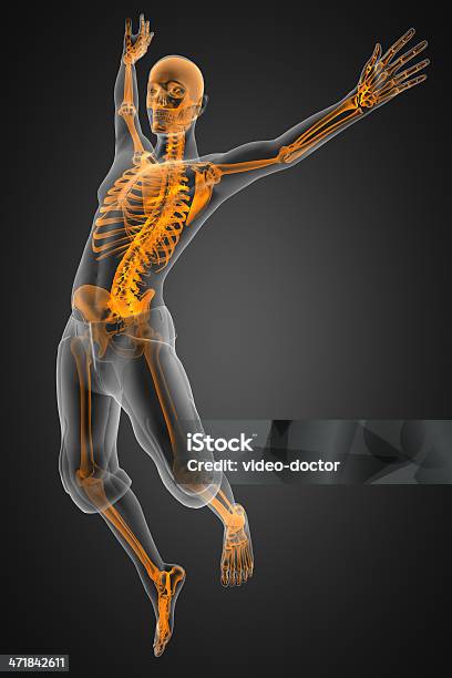 Skok Człowieka Radiografia - zdjęcia stockowe i więcej obrazów Anatomia człowieka - Anatomia człowieka, Artretyzm, Badanie lekarskie