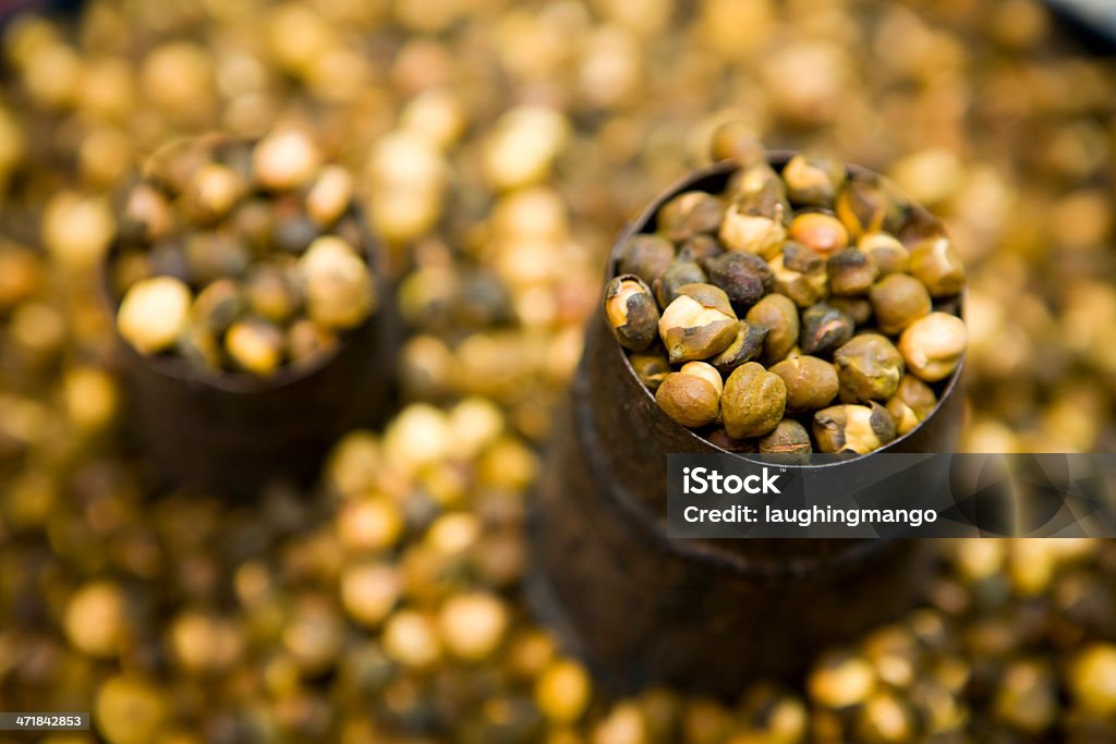 Chickpea Garbanzo Bean comida sana orgánicos - Foto de stock de Aderezo libre de derechos