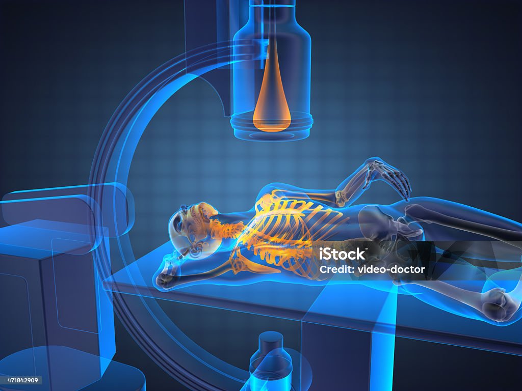 x-ray Untersuchung - Lizenzfrei Anatomie Stock-Foto