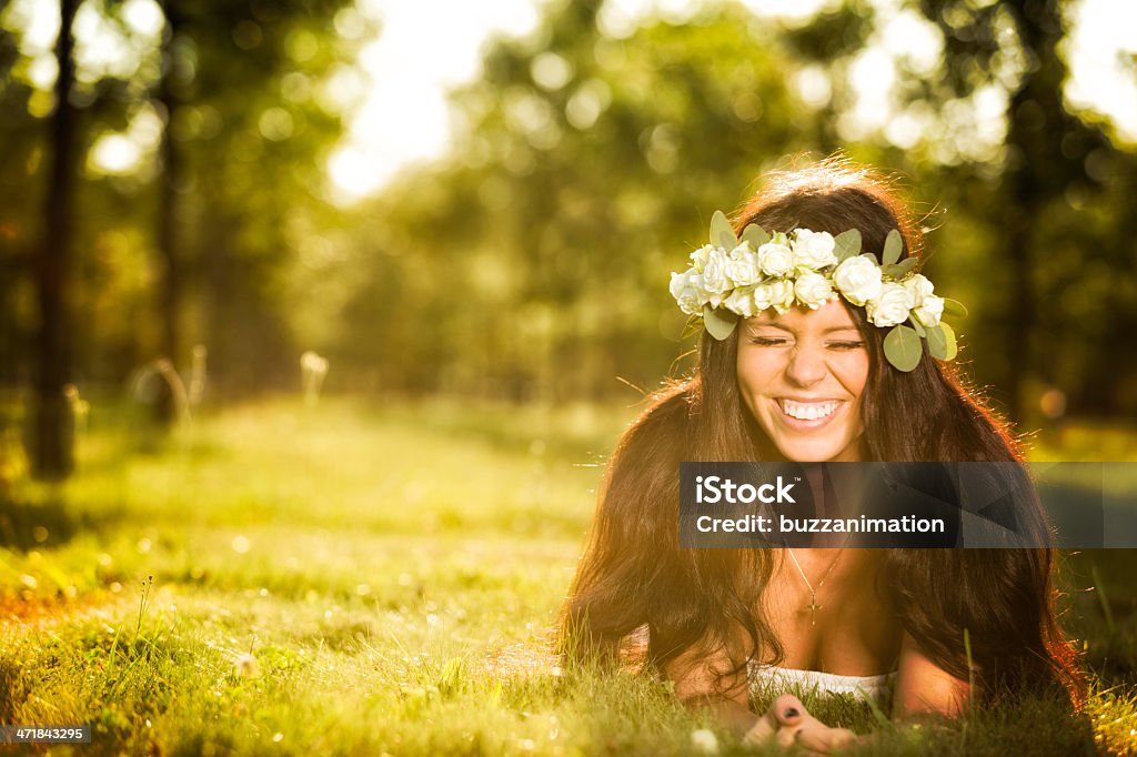 Godess rindo - Foto de stock de 20 Anos royalty-free