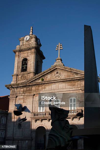 Church In Guimarães Portugal Stock Photo - Download Image Now - Architecture, Bell, Bell Tower - Tower