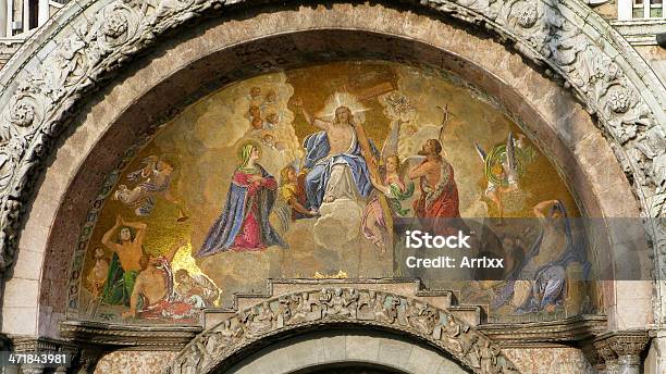 Detail Des St Mark Basilika Von Venedig Stockfoto und mehr Bilder von Architektur - Architektur, Bogen - Architektonisches Detail, Christentum