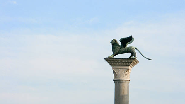istock winged lion of st mark 471844029