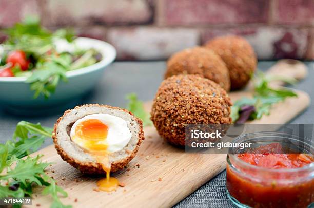 Scottish Eggs Stock Photo - Download Image Now - Scotland, Food, Egg - Food