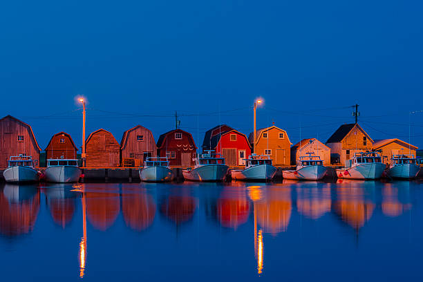 Malpeque Harbour P.E.I. blue hour. - Photo