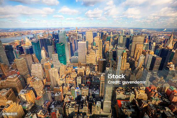 Midtown Skyline Cidade De Nova Iorque - Fotografias de stock e mais imagens de Ao Ar Livre - Ao Ar Livre, Arquitetura, Arranha-céu