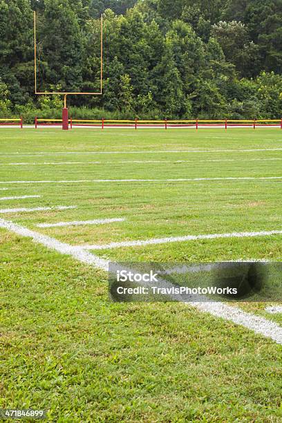 Campo Di Football Americano - Fotografie stock e altre immagini di Ambientazione esterna - Ambientazione esterna, Campo da football americano, Carolina del Sud