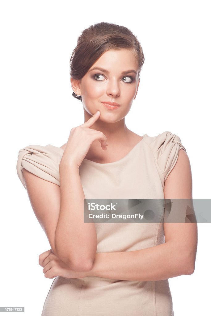 Pensativa Jovem mulher - Royalty-free 20-24 Anos Foto de stock