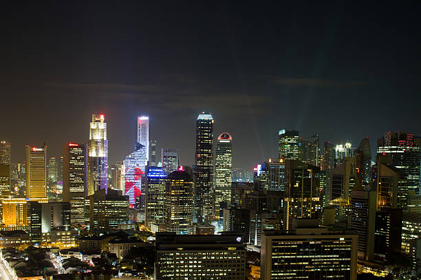 istock Singapore Cityscape at Night 471848681