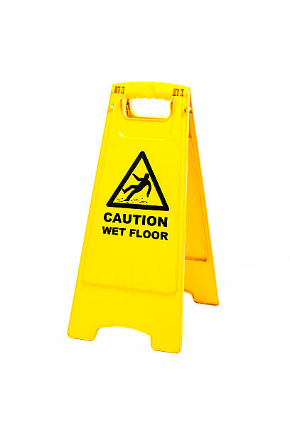 istock A caution floor sign saying it's wet 471848945