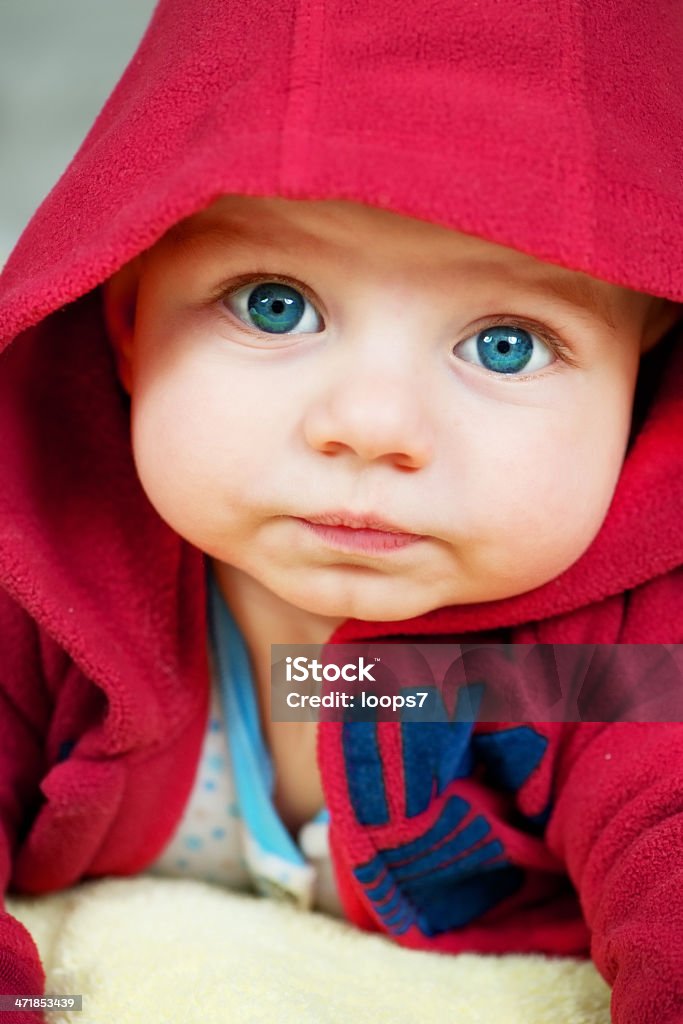Pequena Bebé Menino - Royalty-free 6-11 meses Foto de stock