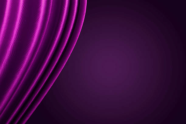 istock Beautiful pink curtain background. 471854739
