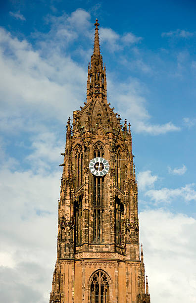 dome frankfurt: st blaises church - frankfurt oder stock-fotos und bilder