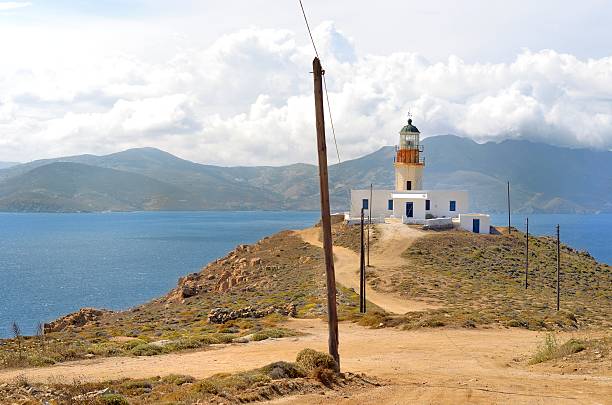 Faro di Mykonos - foto stock