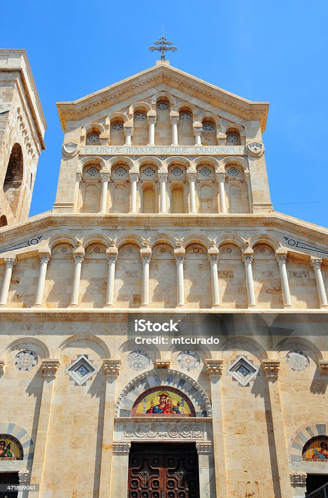 Cagliari, Sardenha, Itália: Saint Mary da Catedral da Assunção - Royalty-free Cagliari Foto de stock