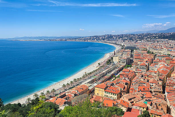 istock French riviera coastline at Nice, France 471859792