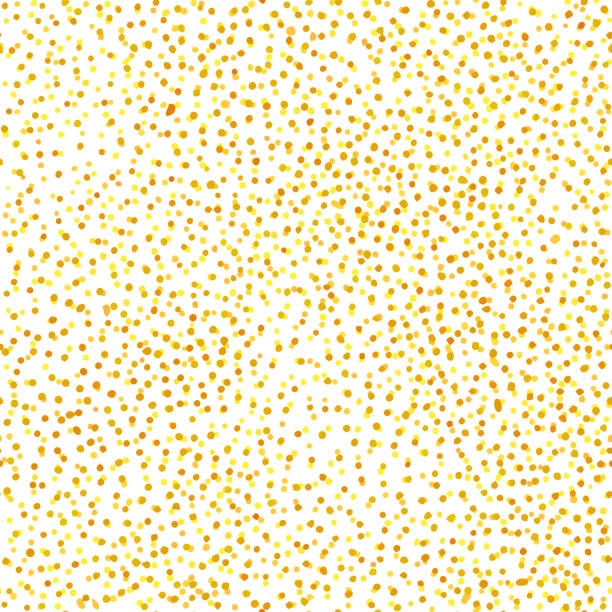Vector Freckles Seamless Pattern Vector Freckles Seamless Pattern. Gold Confetti Texture. Random Dotted Illustration. freckle stock illustrations