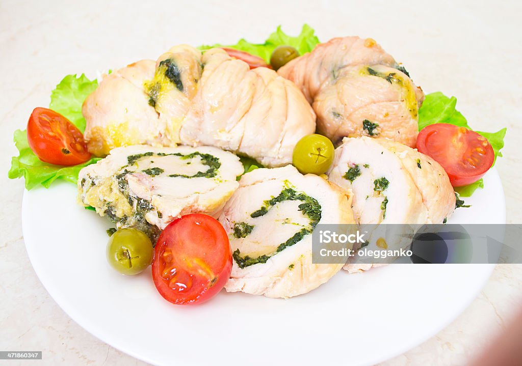 Deliciosos Salada de Frango Recheado. - Royalty-free Figura para recortar Foto de stock