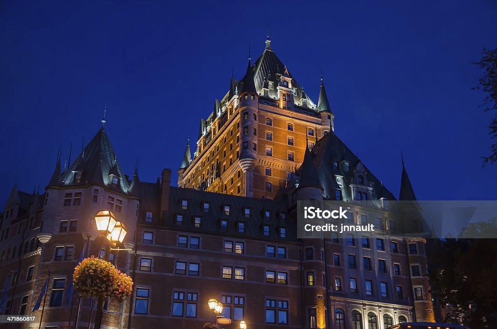 ケベック市、シャトーフロンティナックホテル，カナダ - カナダのロイヤリティフリーストックフォト