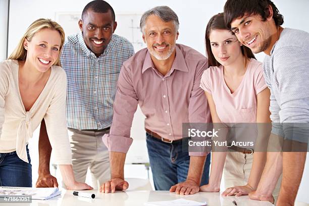 Dynamic Business Team Stock Photo - Download Image Now - Group Of People, Variation, Adult