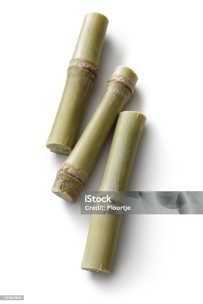 Zutaten: Sugar Cane - Lizenzfrei Zuckerrohr Stock-Foto