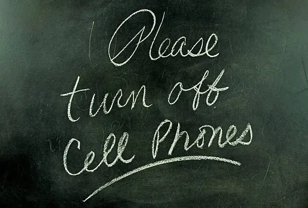 Photo of Please Turn-off Cell Phones