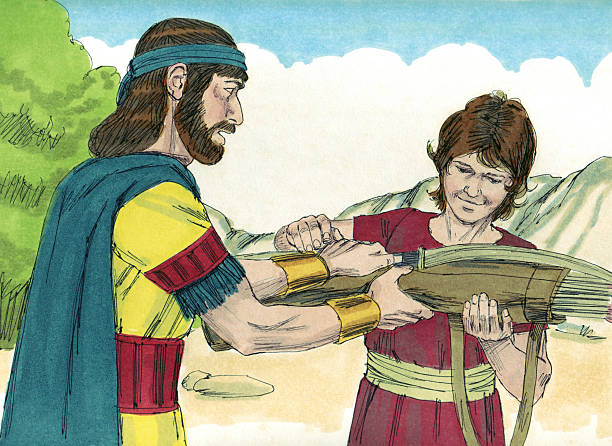 istock David Sees Jonathan Give Weapons to Boy 471862653