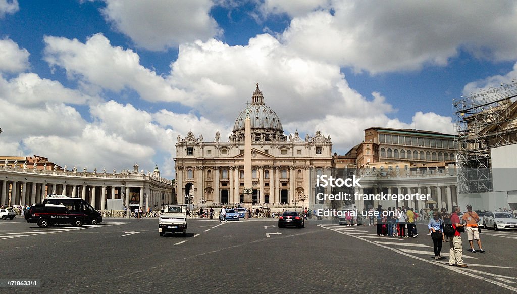 St. Peters Базилика в Риме - Стоковые фото Архитектура роялти-фри