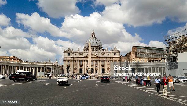 St Peters Базилика В Риме — стоковые фотографии и другие картинки Архитектура - Архитектура, Базилика, Большой город